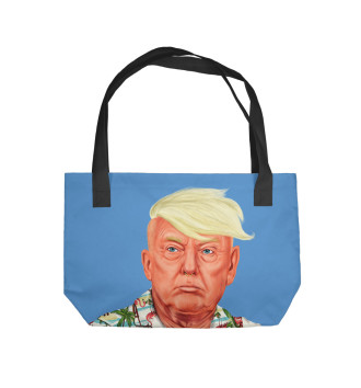 Пляжная сумка Дональд Трамп