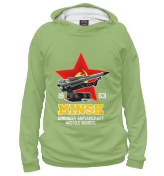 Худи для мальчиков Минское высшее инженерное зенитное ракетное училище ПВО