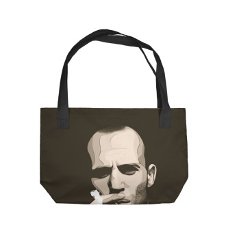 Пляжная сумка Jason Statham face