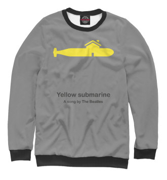 Свитшот для девочек Yellow Submarine