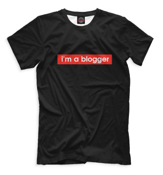 Футболка I'm a blogger