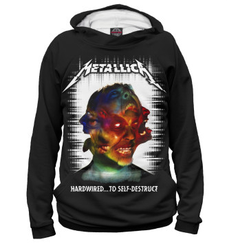 Худи для девочек Metallica Hardwired...To Self-Destruct