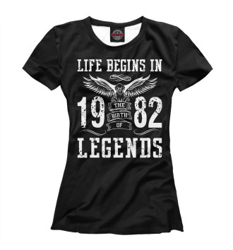 Футболка 1982 - рождение легенды