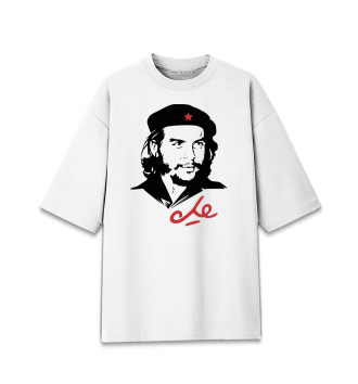 Хлопковая футболка оверсайз Че Гевара