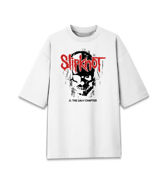 Мужская Хлопковая футболка оверсайз Slipknot