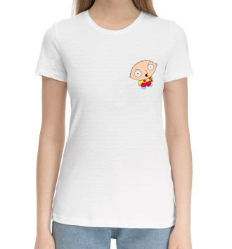 Женская Хлопковая футболка Family Guy