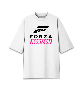Женская Хлопковая футболка оверсайз Forza Horizon