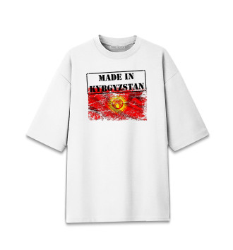 Хлопковая футболка оверсайз Кыргызстан