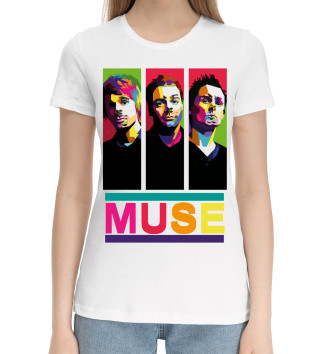 Хлопковая футболка Muse