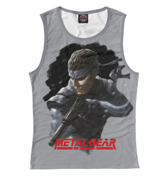 Женская Майка Metal Gear