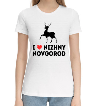 Хлопковая футболка Нижний Новгород