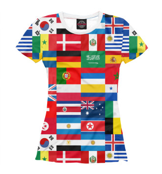 Футболка Флаги стран