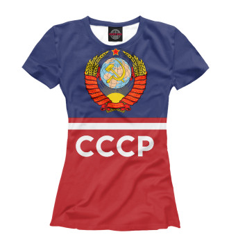 Футболка для девочек СССР герб