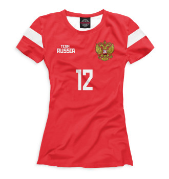 Футболка для девочек Сборная России Лунев