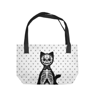 Пляжная сумка Готический кот