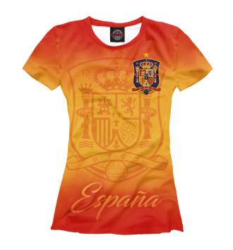 Футболка для девочек Испания