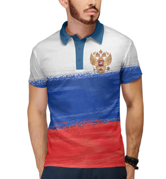 Поло Флаг России с гербом