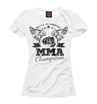 Женская Футболка MMA Champions