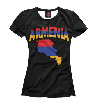 Женская Футболка Армения