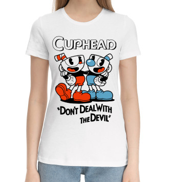 Хлопковая футболка Cuphead