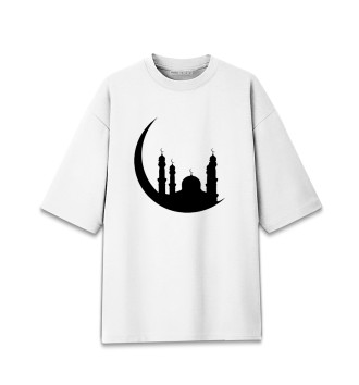 Хлопковая футболка оверсайз Ислам