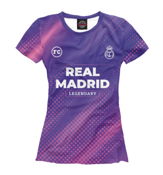 Футболка для девочек Real Madrid Sport Grunge