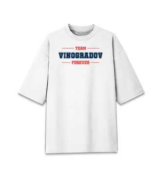 Хлопковая футболка оверсайз Team Vinogradov