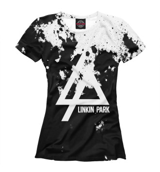 Футболка для девочек Linkin Park краски