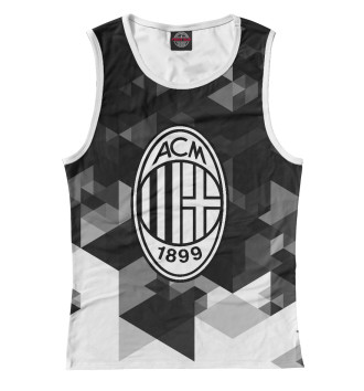 Майка для девочек AC Milan Sport Black&White