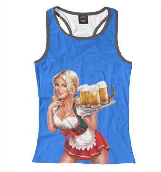Женская Борцовка Girl with beer
