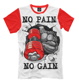Футболка для мальчиков No pain - No gain