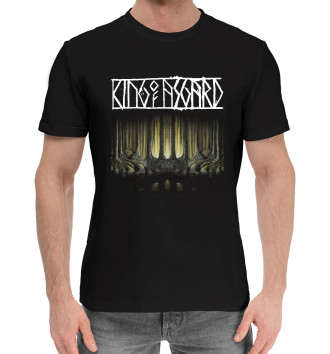 Мужская Хлопковая футболка King of asgard