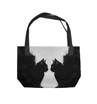 Пляжная сумка Rorschach Cats