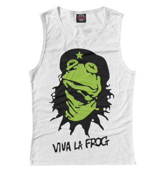 Женская Майка Viva la Frog
