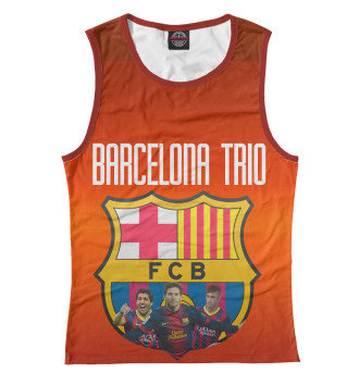 Майка для девочек Barcelona trio