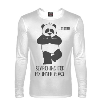 Лонгслив Йога панда