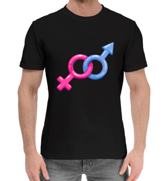 Хлопковая футболка Женское и мужское