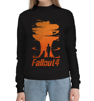 Женский Хлопковый свитшот Fallout 4