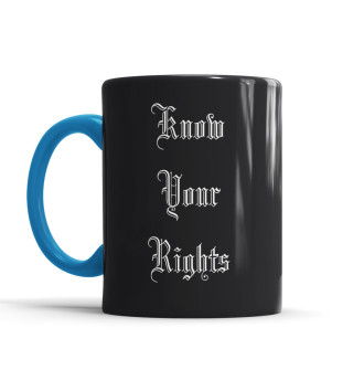 Кружка KNOW YOUR RIGHTS