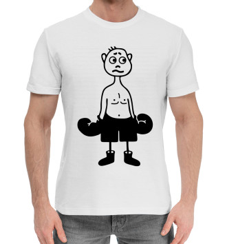 Хлопковая футболка Боксер