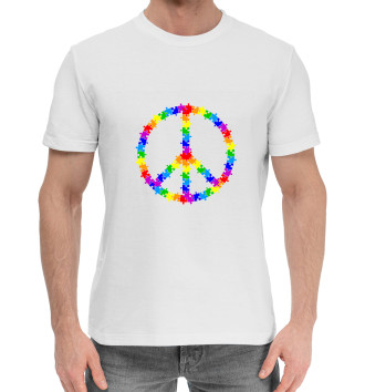 Хлопковая футболка Peace