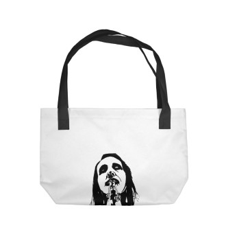 Пляжная сумка Marilyn Manson
