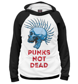 Худи для мальчиков Punks not dead