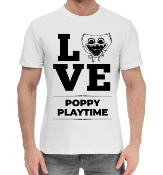Мужская Хлопковая футболка Poppy Playtime Love Classic