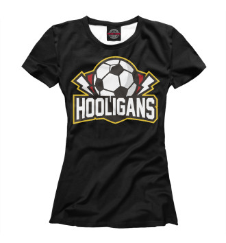 Футболка для девочек Football Hooligans