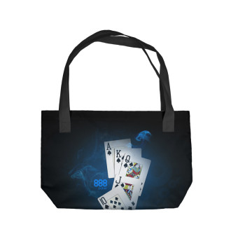 Пляжная сумка 888 покер