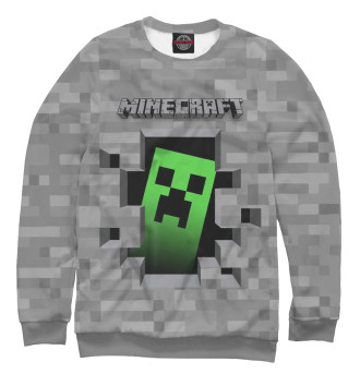 Свитшот для девочек Minecraft Creeper