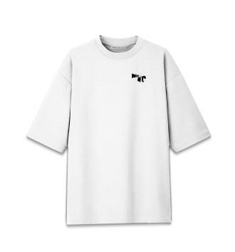 Мужская Хлопковая футболка оверсайз Noize MC