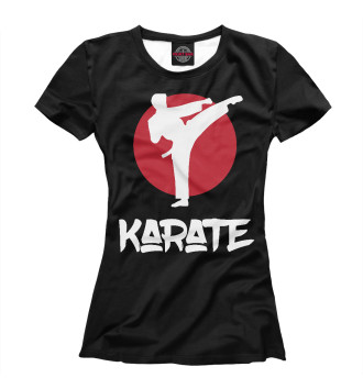 Женская Футболка Karate