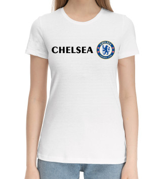 Женская Хлопковая футболка Chelsea